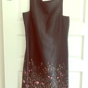 Sleeveless Ann Taylor black dress